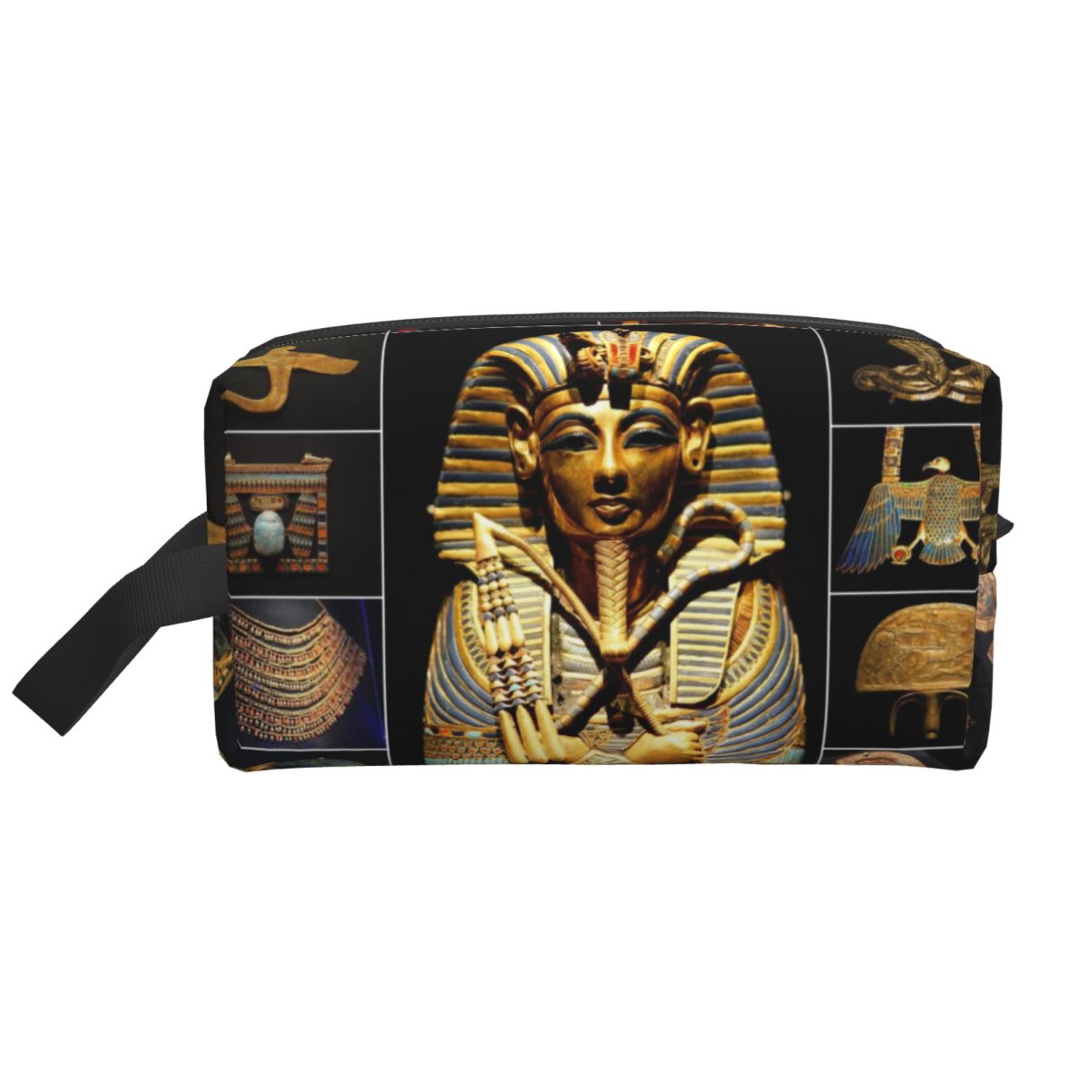 Women Bags Egypt - Egitto Re Antico Tutankhamun Geroglifici Borsa