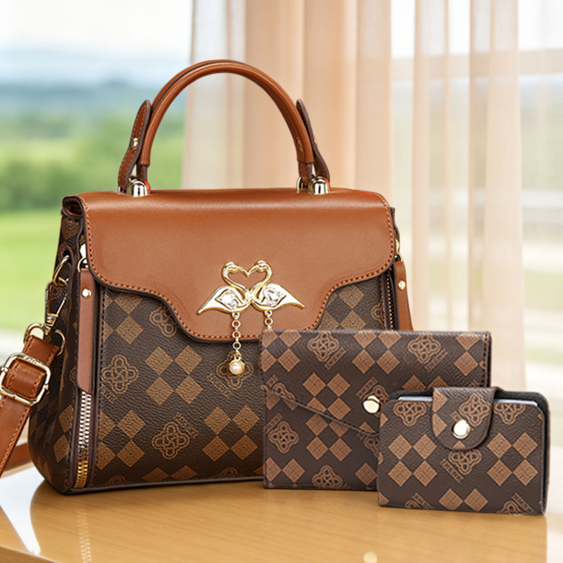 Women Bags Crossbody - Set di 3 borse da donna,
