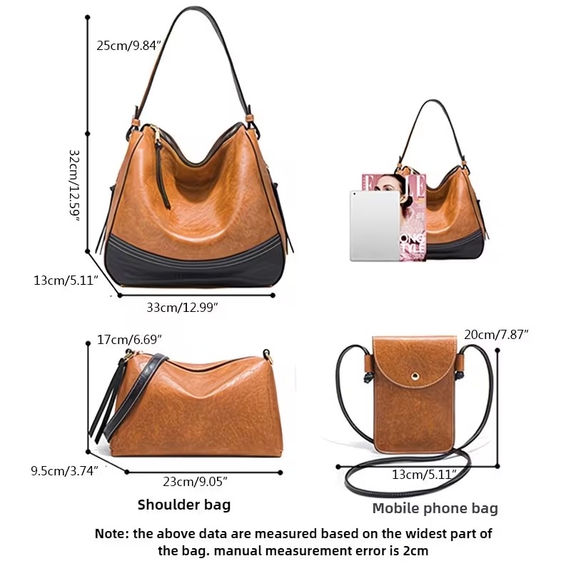 Set di Borse da Donna - Set di - Women Bags Crossbody recensione e prezzo
