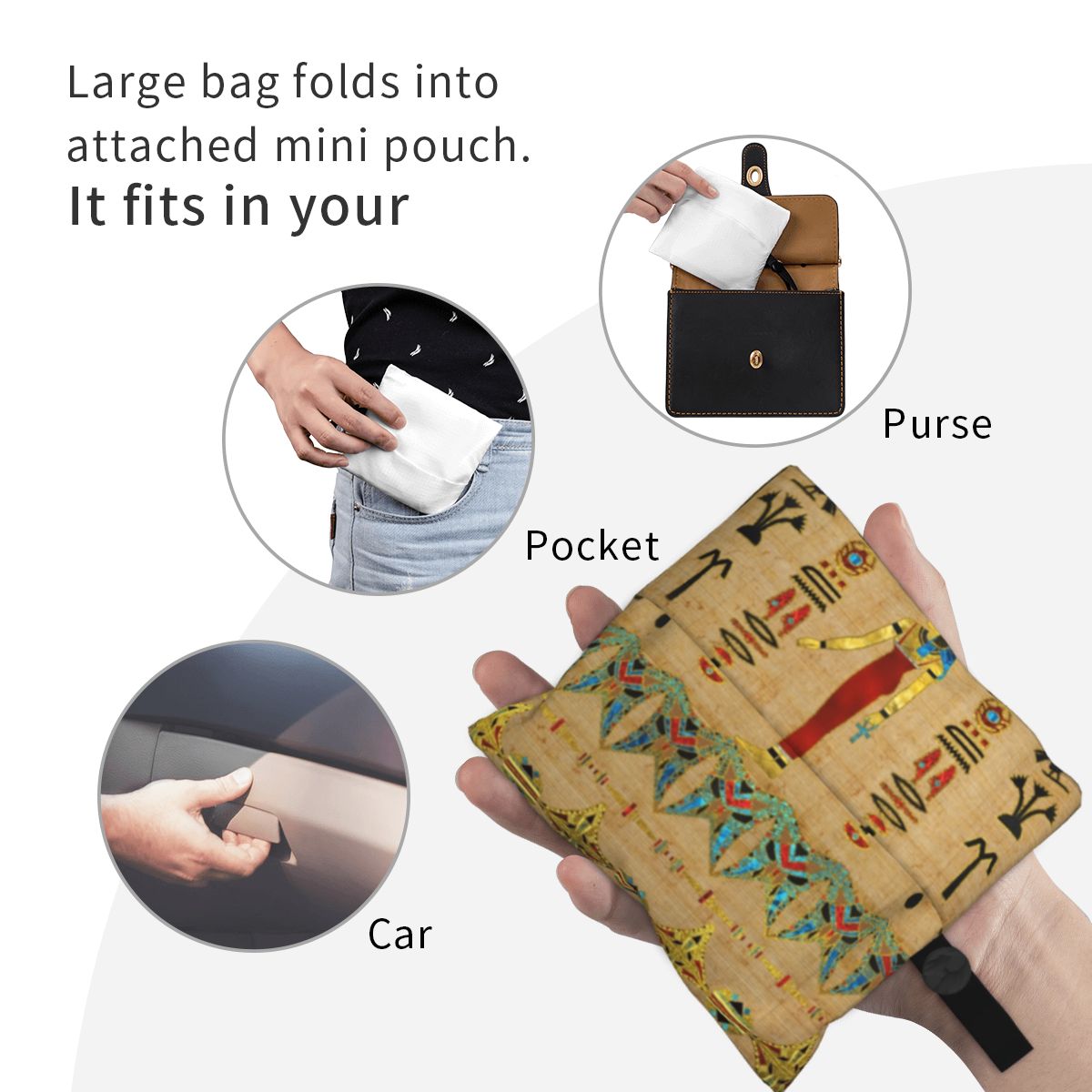 Fashion Printing egiziano Mut  - Women Bags Egypt recensione e prezzo