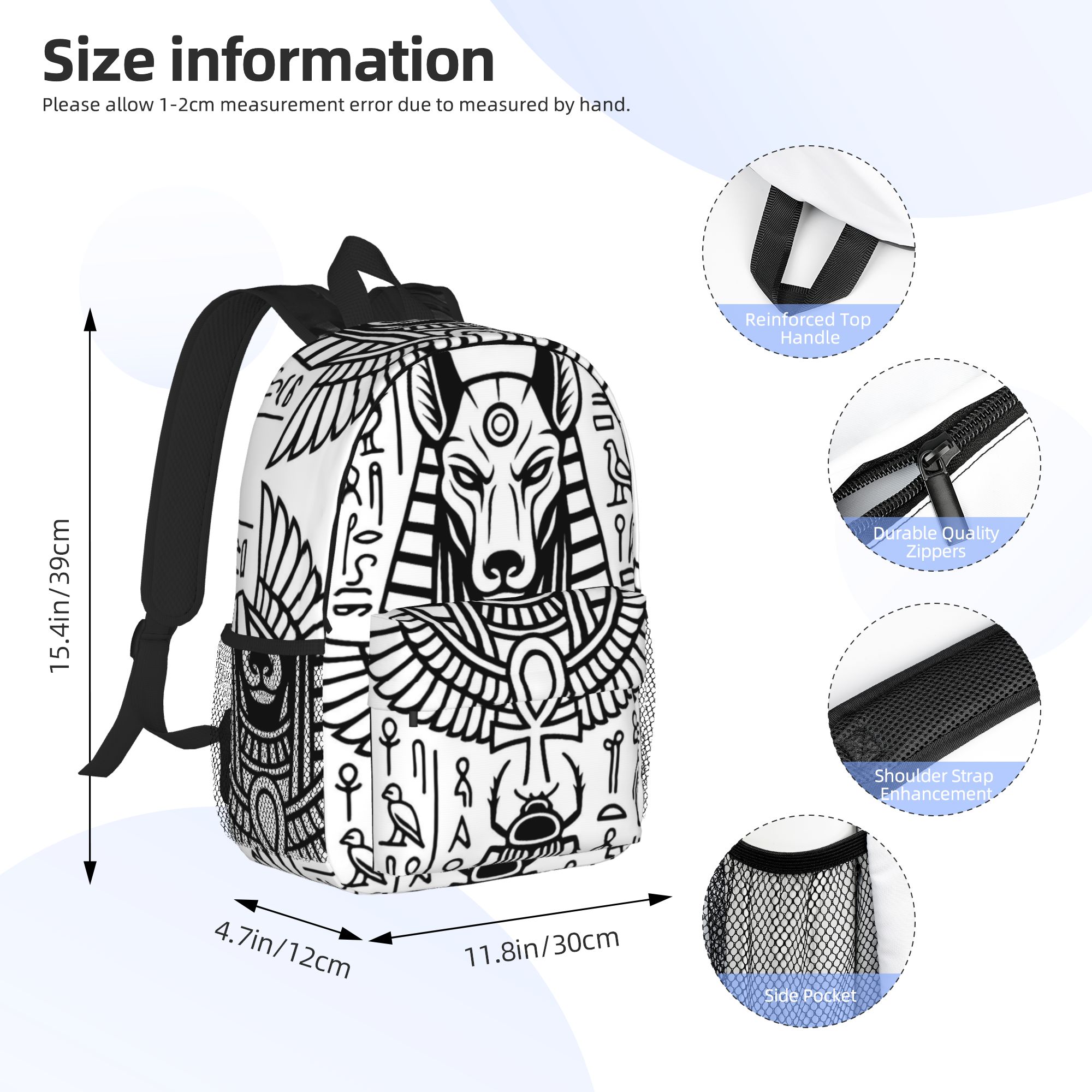 Zaino con motivi di divinità e - Women Bags Egypt recensione e prezzo