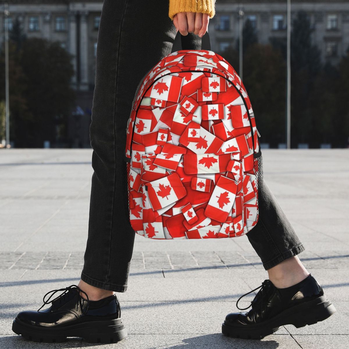 Zaino con motivo bandiera del  - Women Bags Canada Sale recensione e prezzo