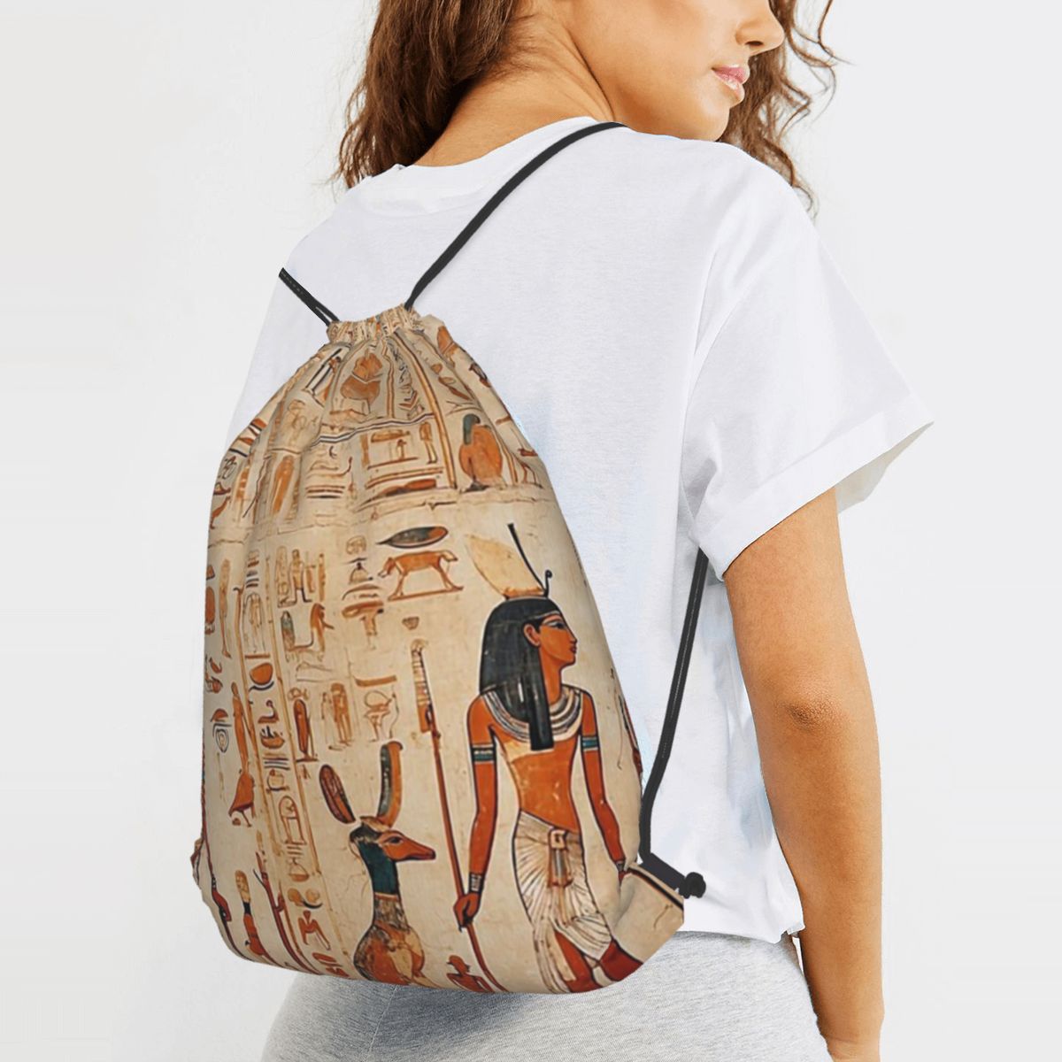 Zaini con motivo murale dell'a - Women Bags Egypt recensione e prezzo
