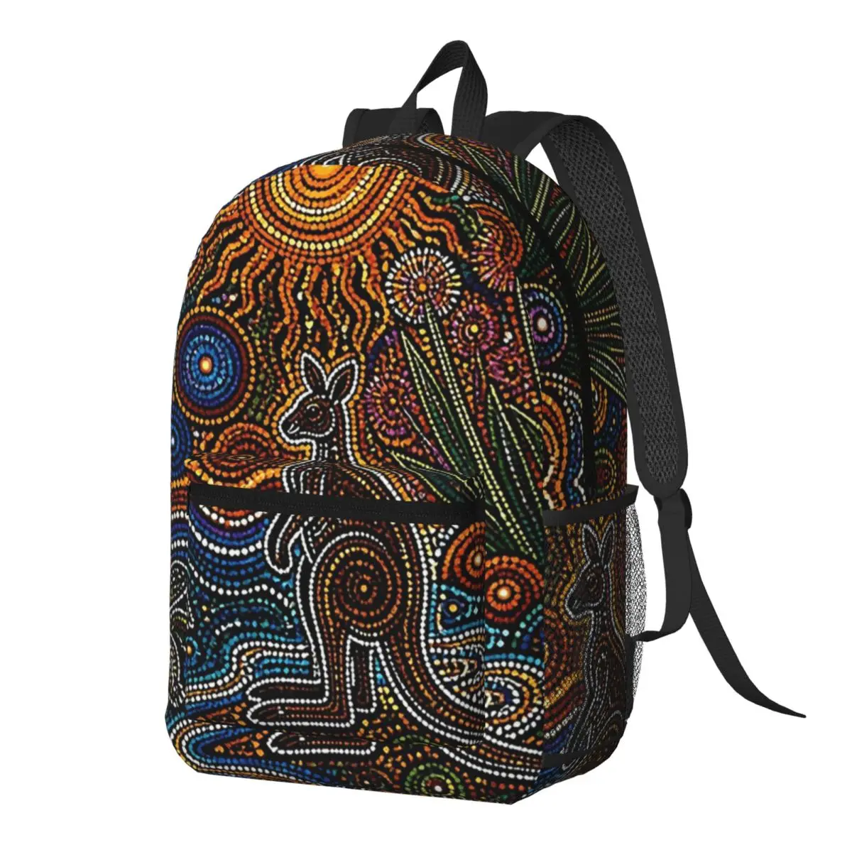 Zaino australiano astratto con - Women'S Kangaroo Bags recensione e prezzo