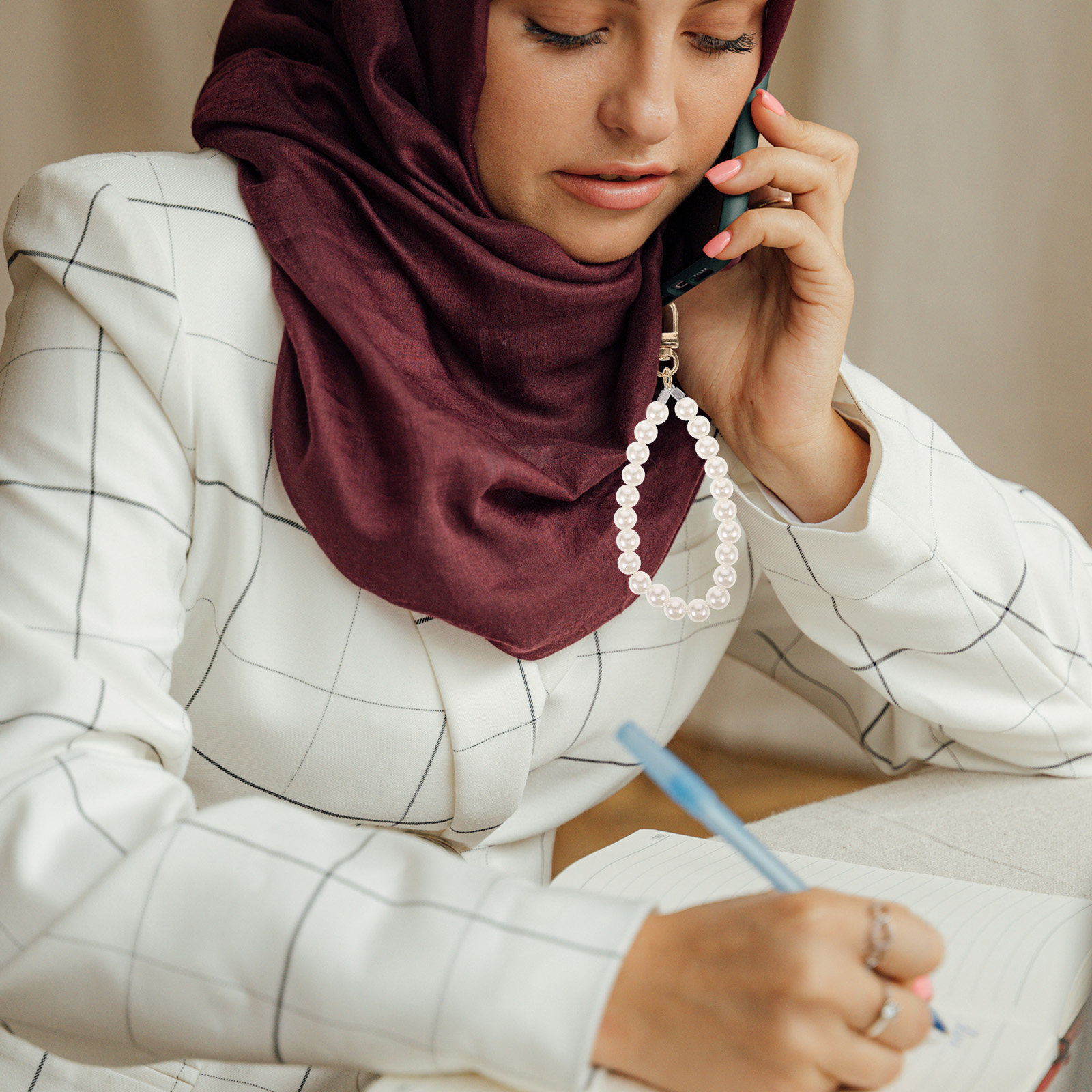 Ciondolo per Telefono con Perl - Women Bags Accessories recensione e prezzo