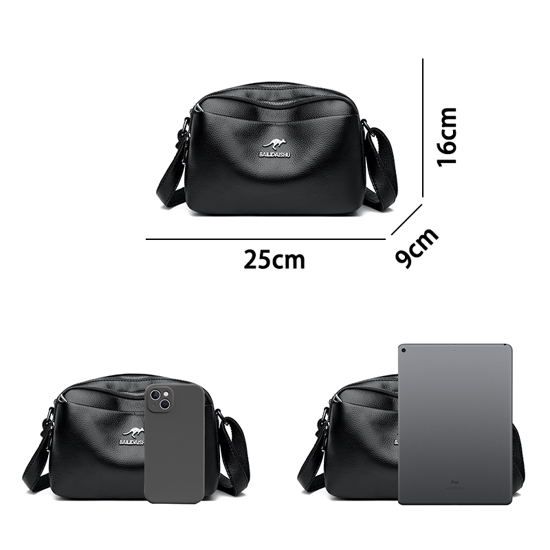 Borsa a tracolla in vera pelle - Women'S Kangaroo Bags recensione e prezzo