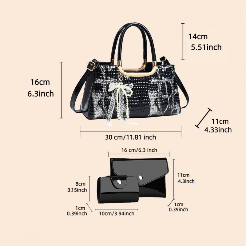 Set di Borse da Donna, Pochett - Women Bags Accessories recensione e prezzo