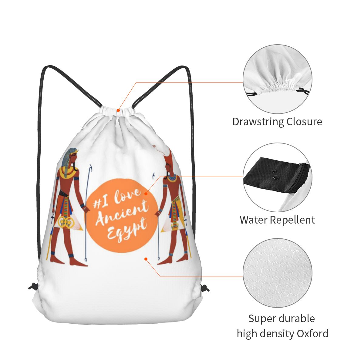 Zaini I Love Ancient Egypt Pha - Women Bags Egypt recensione e prezzo